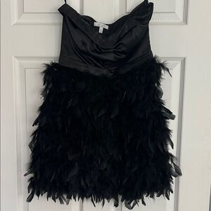 dELiA*s Black Satin Dress